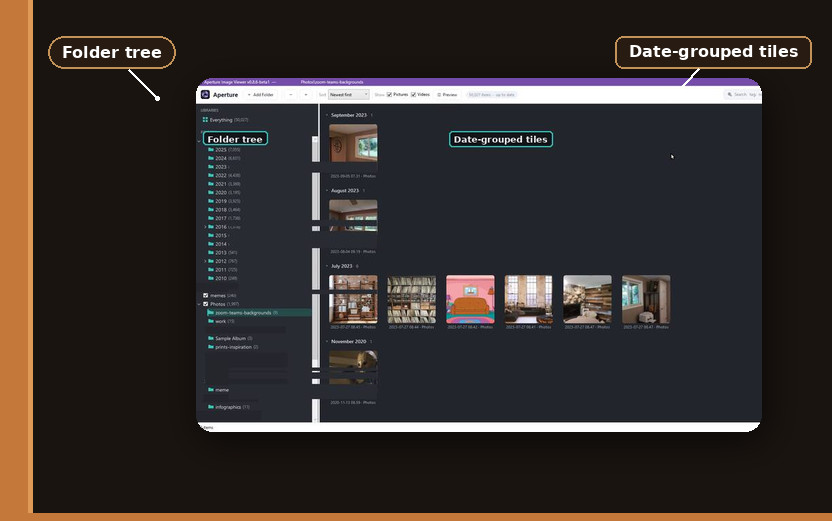 Aperture: a fast local image browser for Windows
